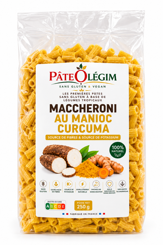 MACCHERONI MANIOC ET CURCUMA